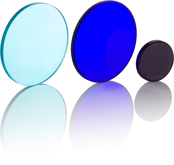 Colored Filter Glass - Bandpass Type